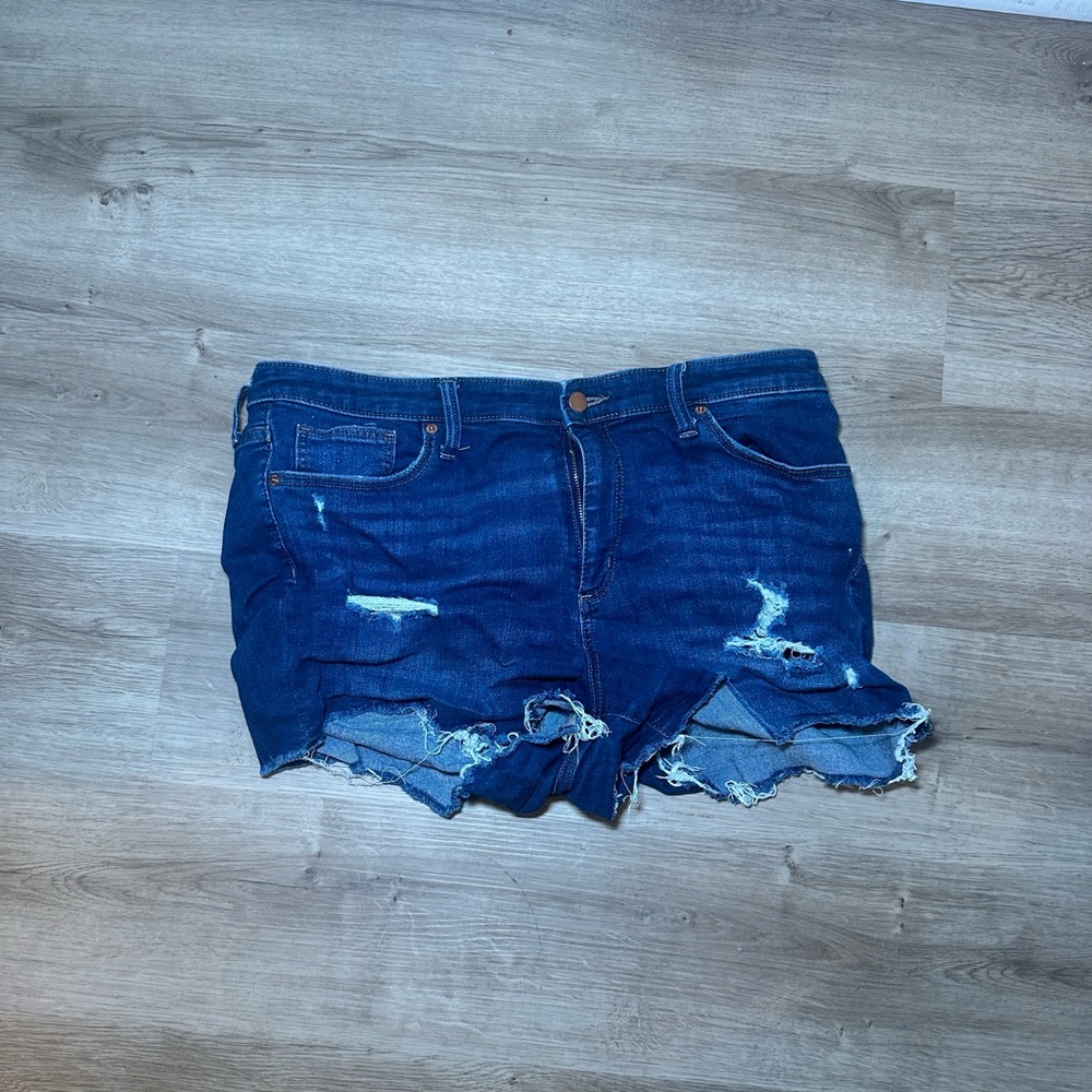 Distressed Denim Women's Shorts